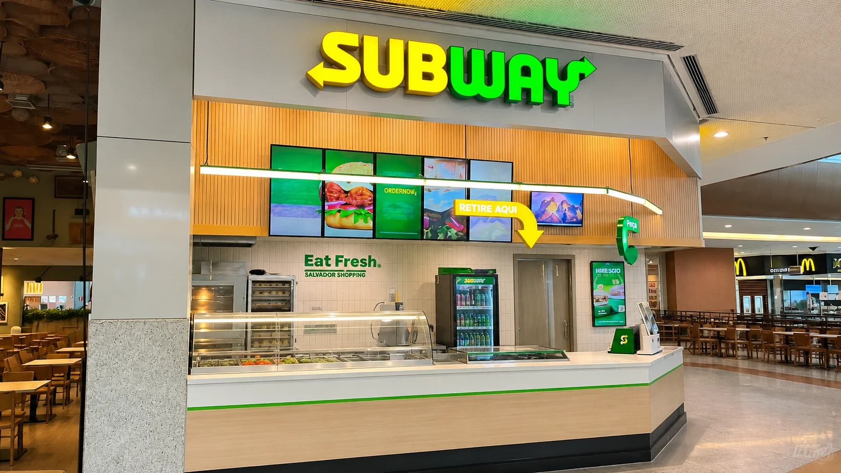 Subway de cara nova!