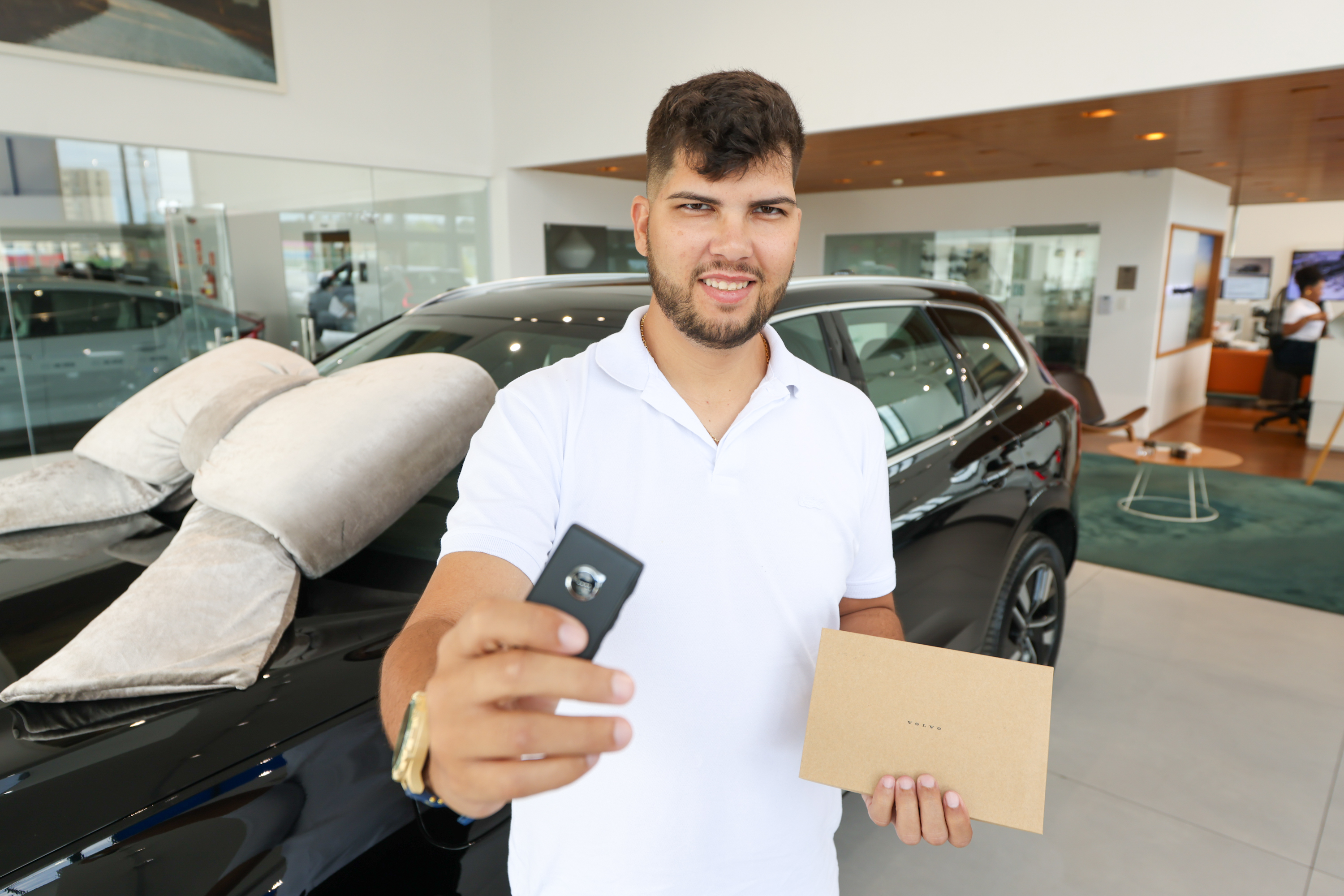 Confira como foi a entrega do prêmio do Volvo XC60 Plus