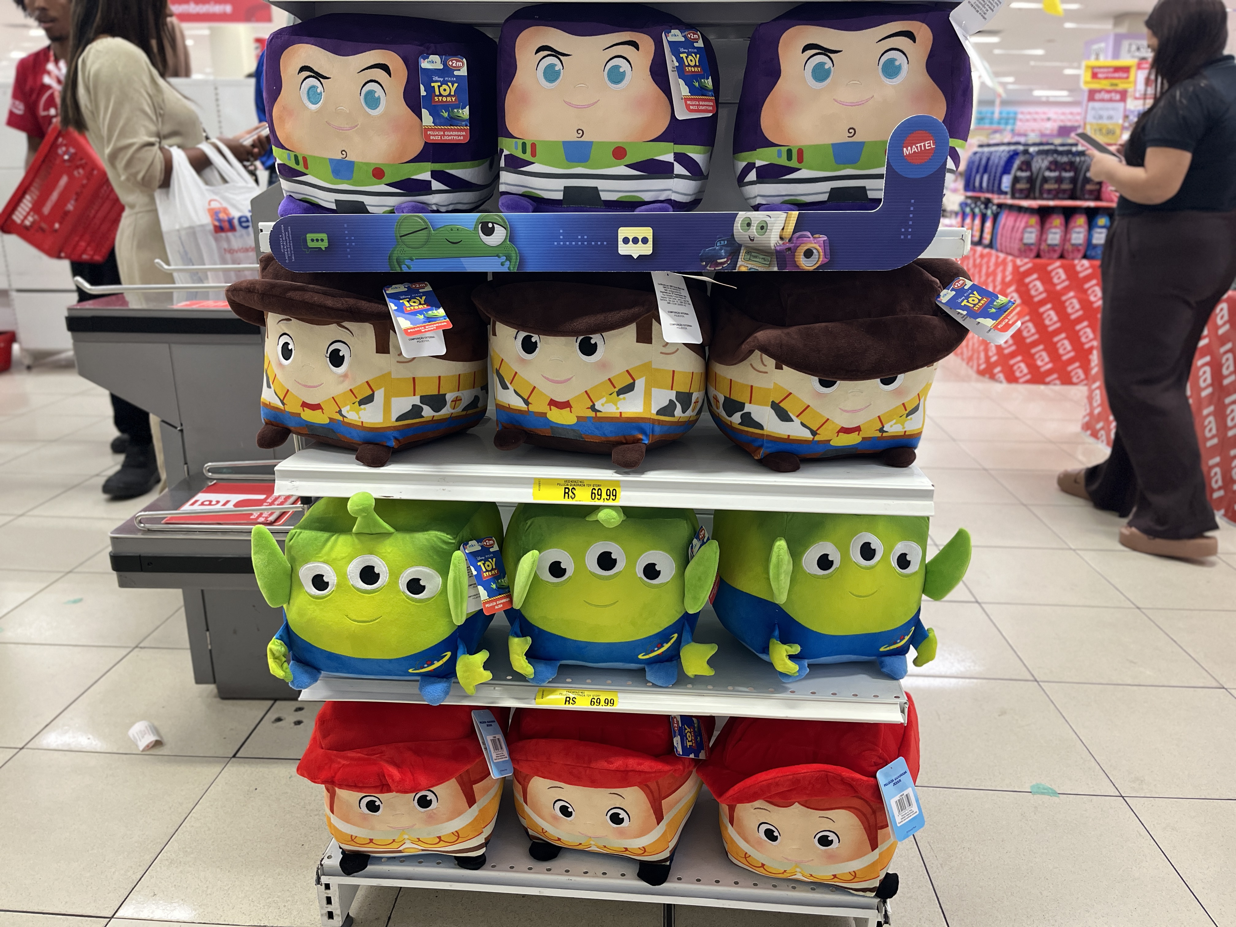 Toy Story tomou conta dos corredores do Salvador
