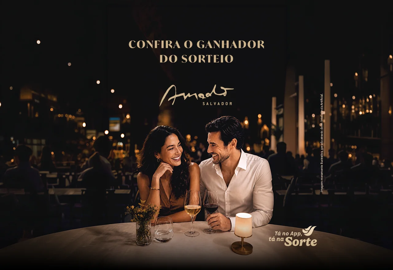 Conheça o ganhador do sorteio da experiência no restaurante Amado!