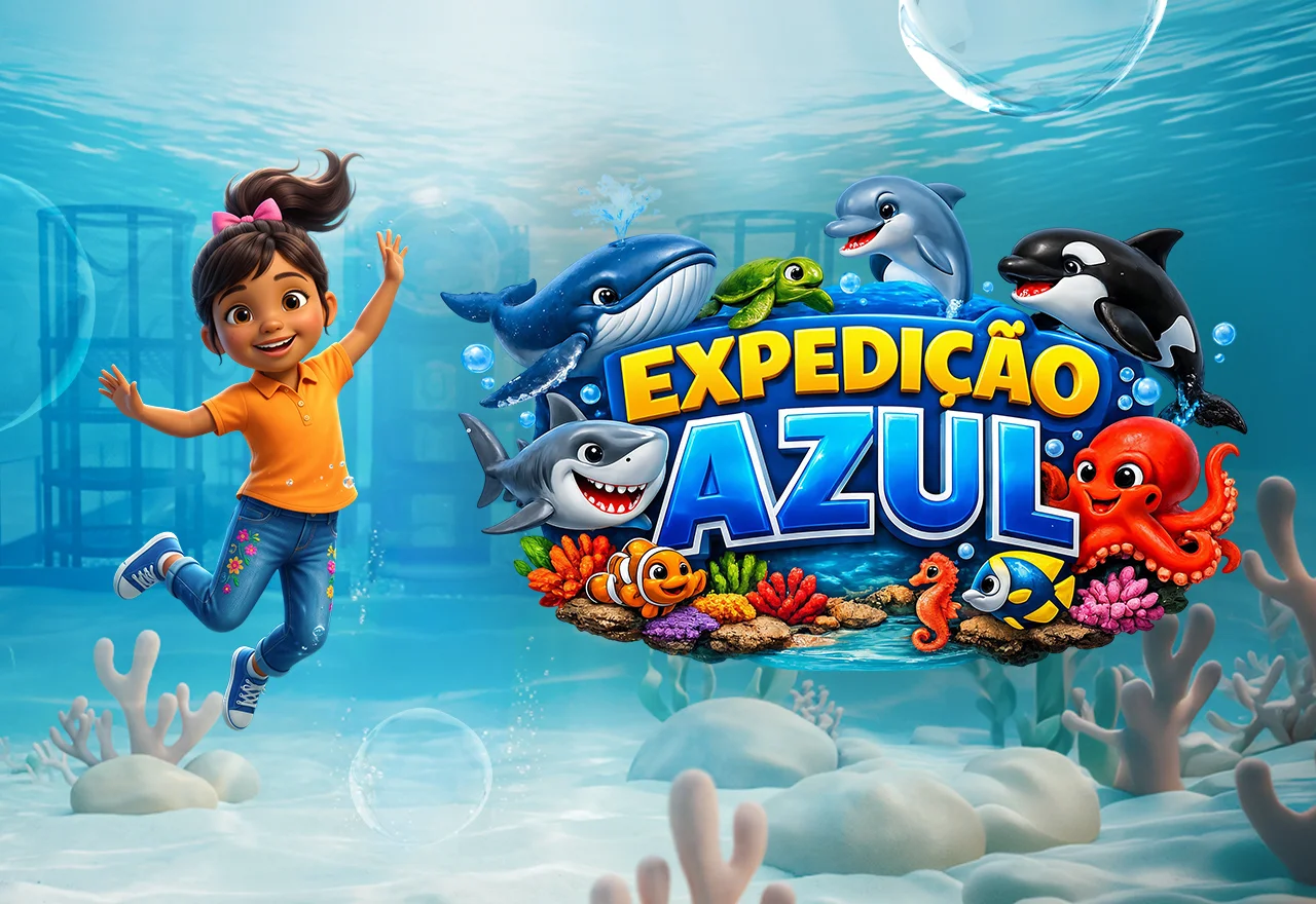 Expedição Azul chegou ao Salvador Shopping!
