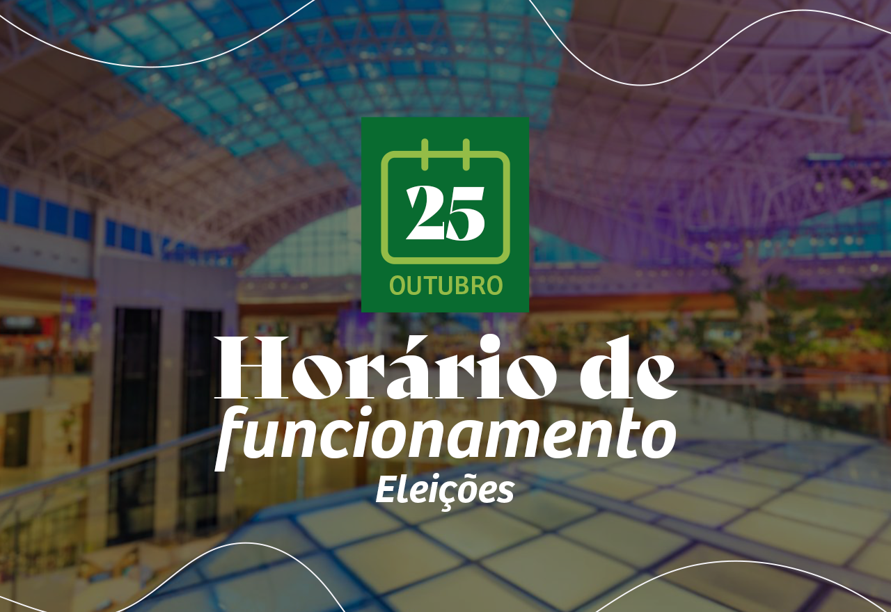 Confira o horário de funcionamento no domingo, dia 25