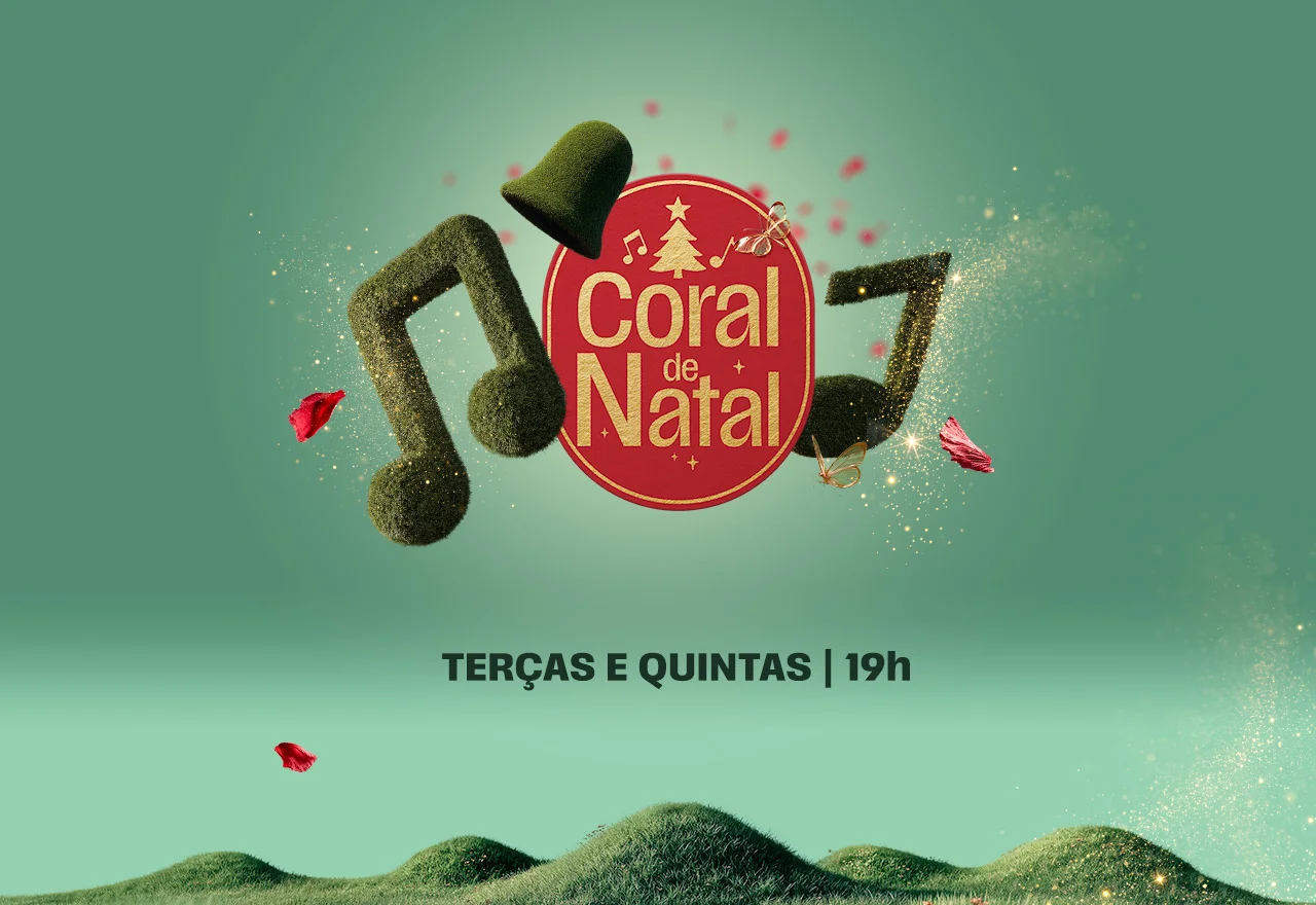 Coral no Natal Perfumado de Felicidade!