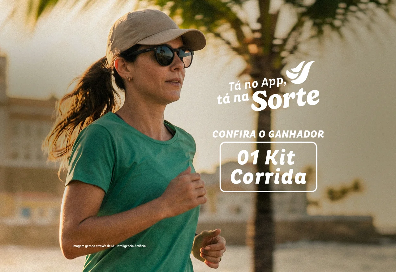 Confira quem foi o ganhadora do Kit Corredor