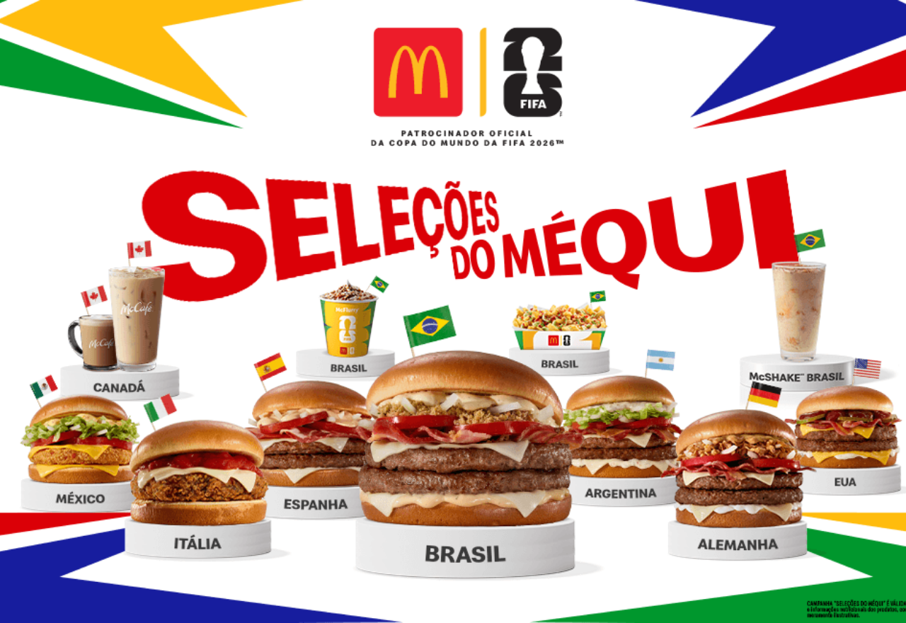 A Copa ficou ainda mais saborosa com a promoção Seleção do Méqui!