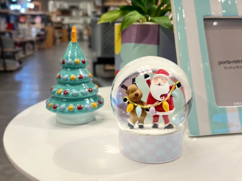 Decoração instagramável na Tok&Stok.