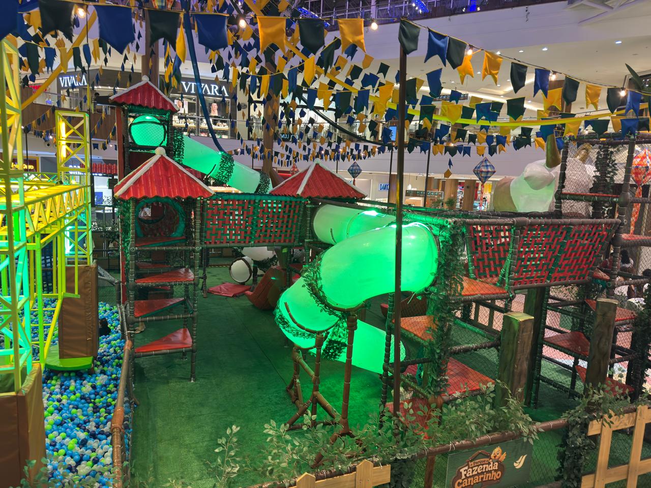 Tem lazer para toda família em nosso São João!